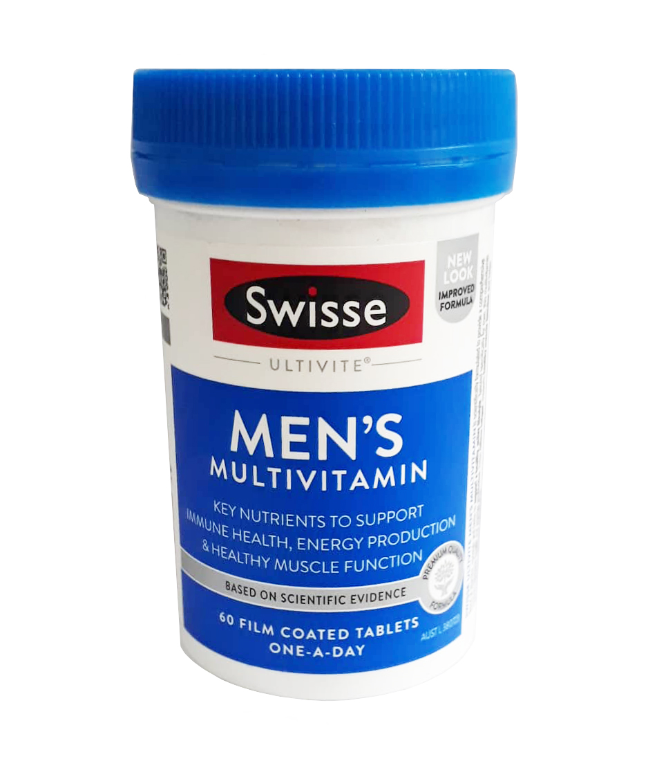 Swisse Men\'s Ultivite Multivitamin có bao nhiêu viên trong một hộp?