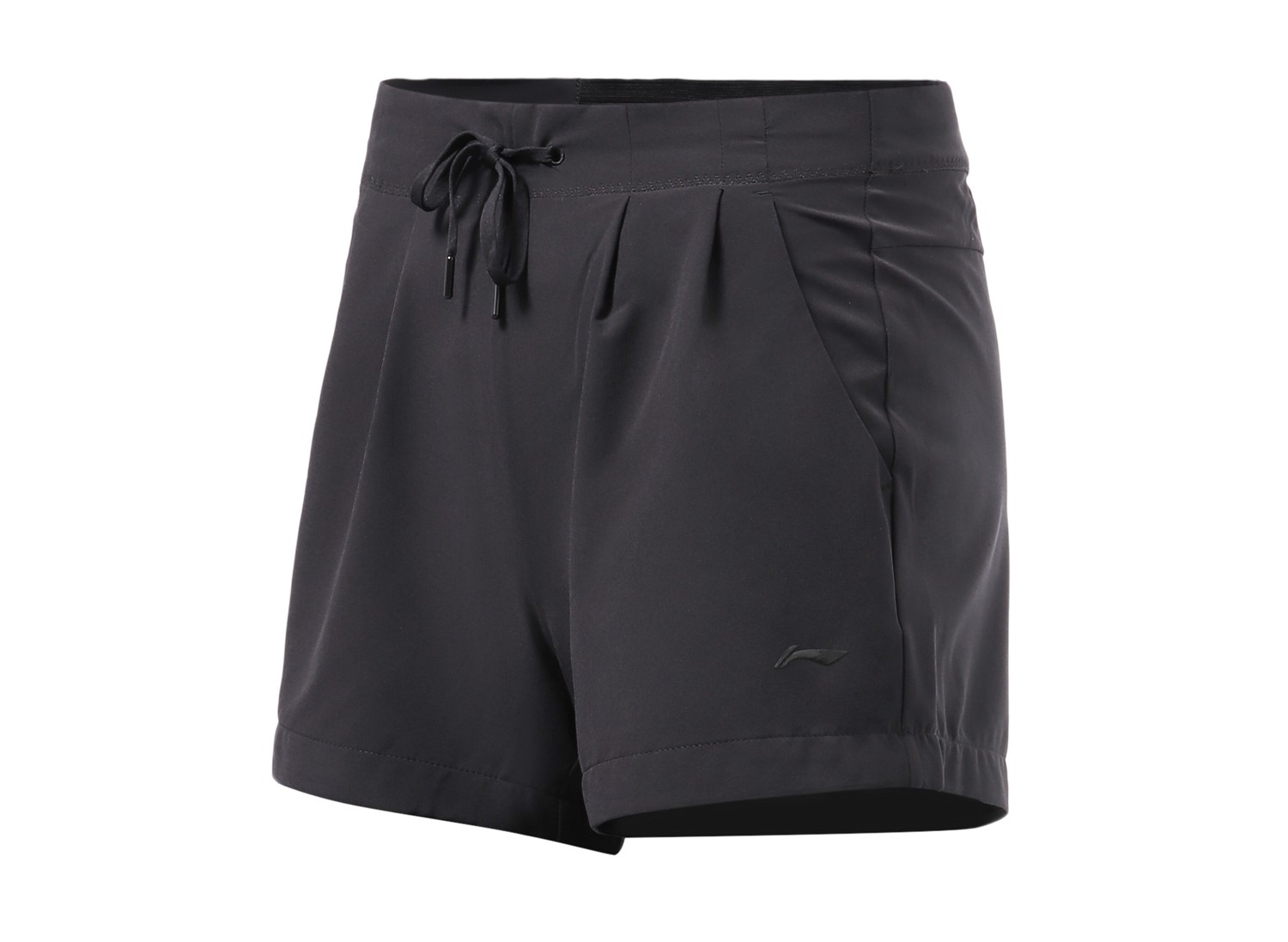 Quần short thể thao nữ Li-Ning AKSR158-2 màu đen