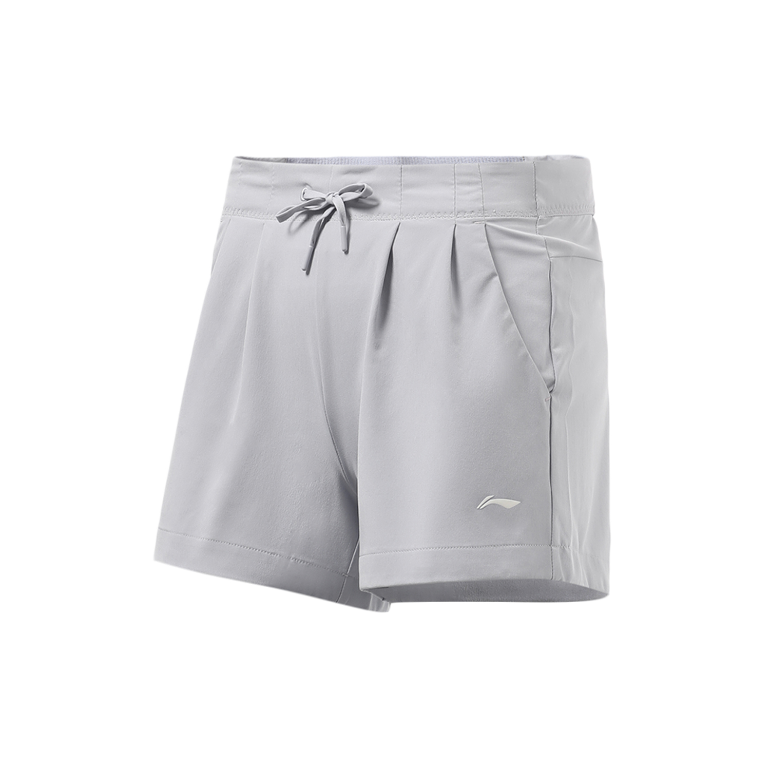 Quần short thể thao nữ Li-Ning AKSR158-5 màu ghi