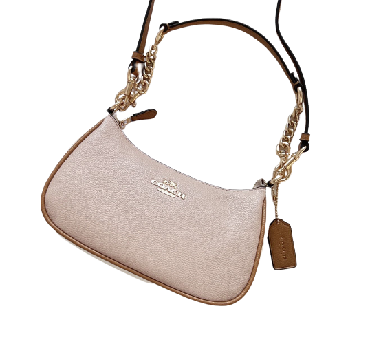 Túi Đeo Vai Coach Teri Shoulder Bag Màu Nude