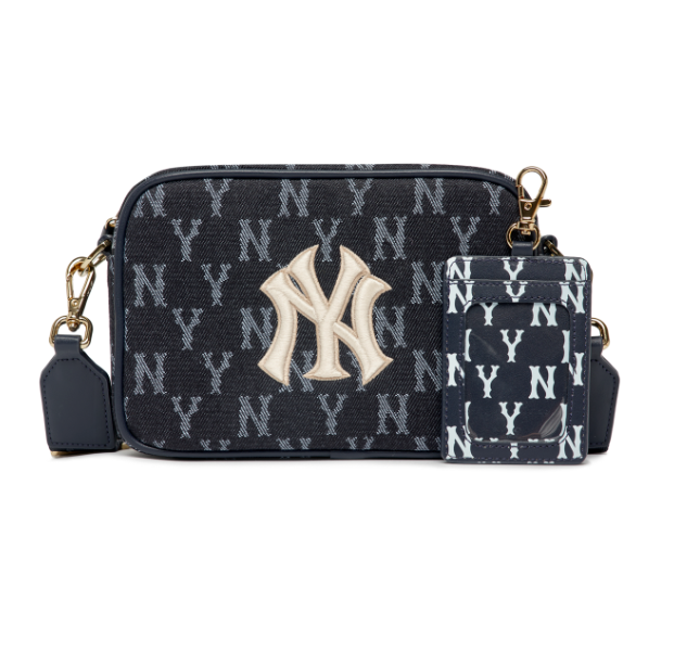 Túi Mlb Kids Monogram Denim Cross Bag New York Yankees 7Acrm052N-50Bls