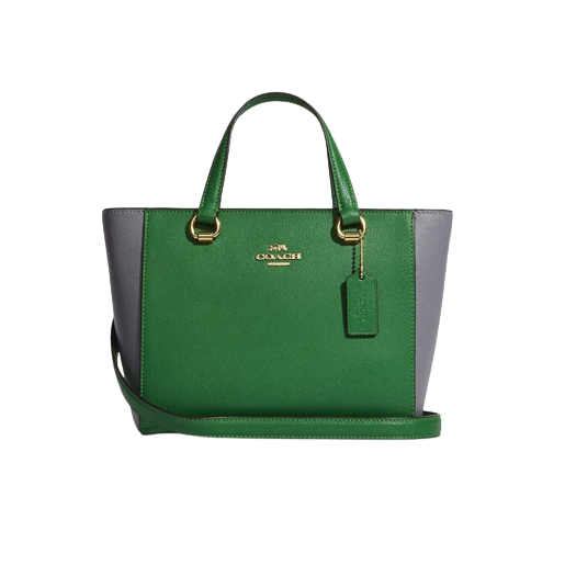 Túi Xách Coach Alice Satchel In Colorblock CC765 Green Multi