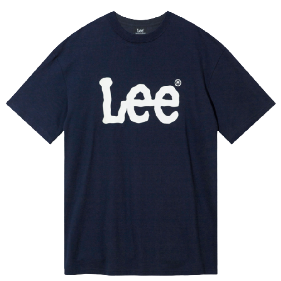 Áo Phông Lee Big Twitch Logo T-Shirt Màu Xanh Navy