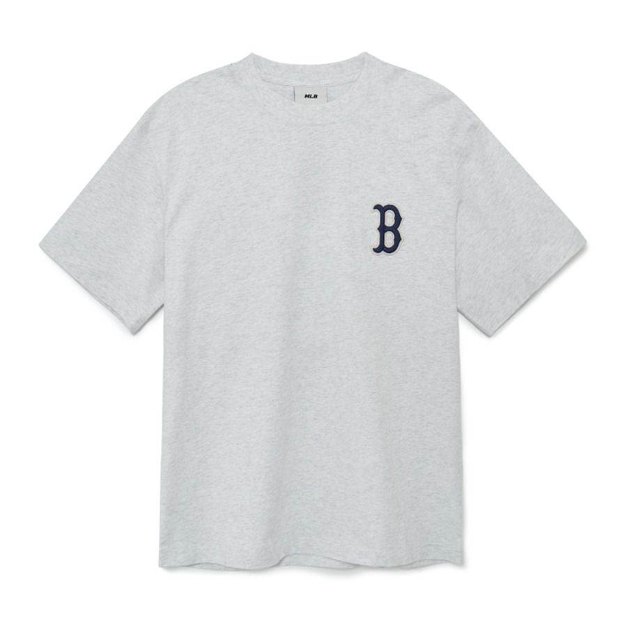 Áo Phông MLB Basic Small Logo TShirts Boston Red Sox 3ATSB023343COS