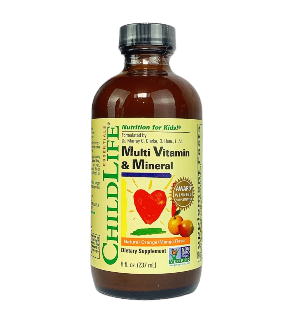 Có bao nhiêu loại vitamin và khoáng chất có trong Childlife multi vitamin & mineral?
