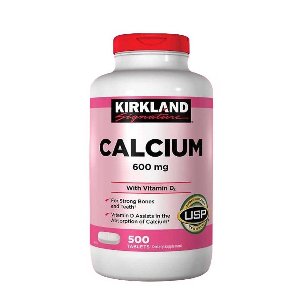 Có bao nhiêu viên trong một hộp thuốc Kirkland Calcium 600mg?
