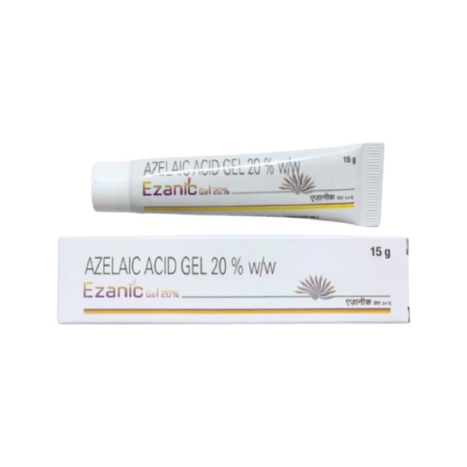 Gel hỗ trợ giảm mụn, mờ thâm Ezanic Gel 20% Azelaic Acid | Chiaki.vn