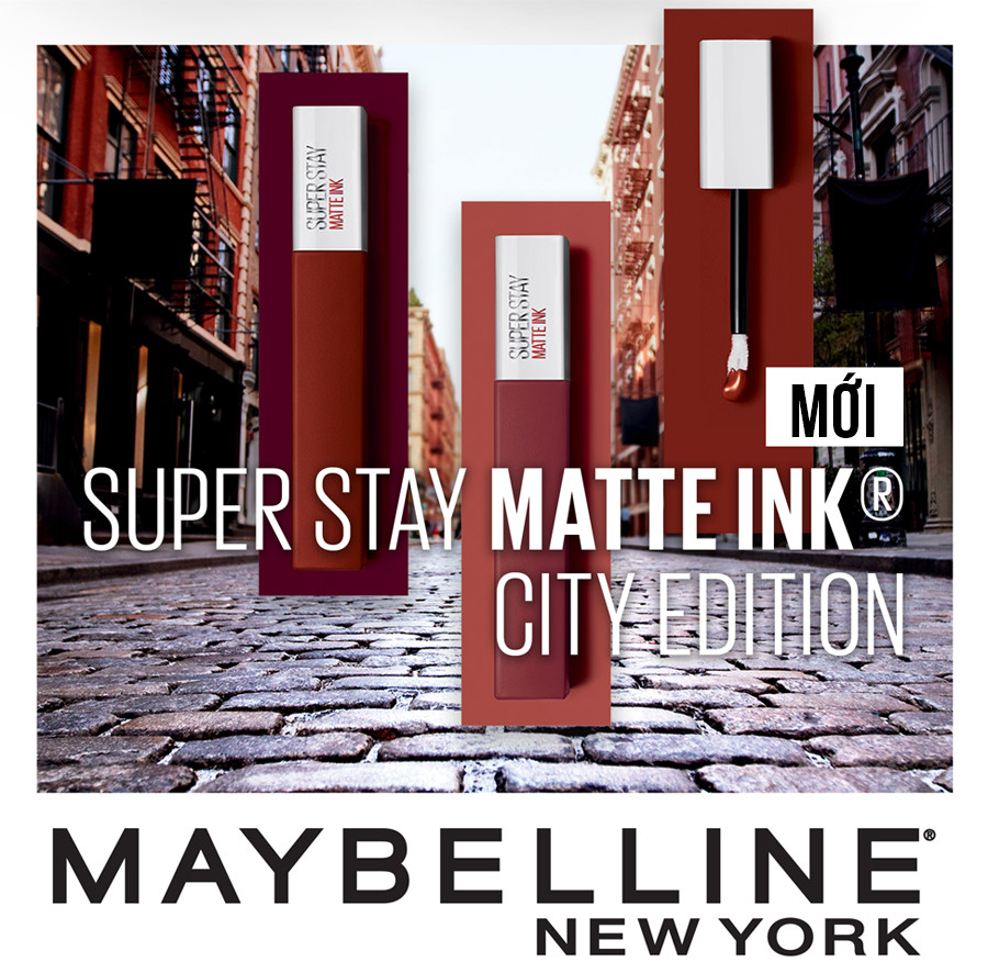 Son Kem Lì Maybelline Super Stay Matte Ink 5ml Màu 135 Globetrotter 2