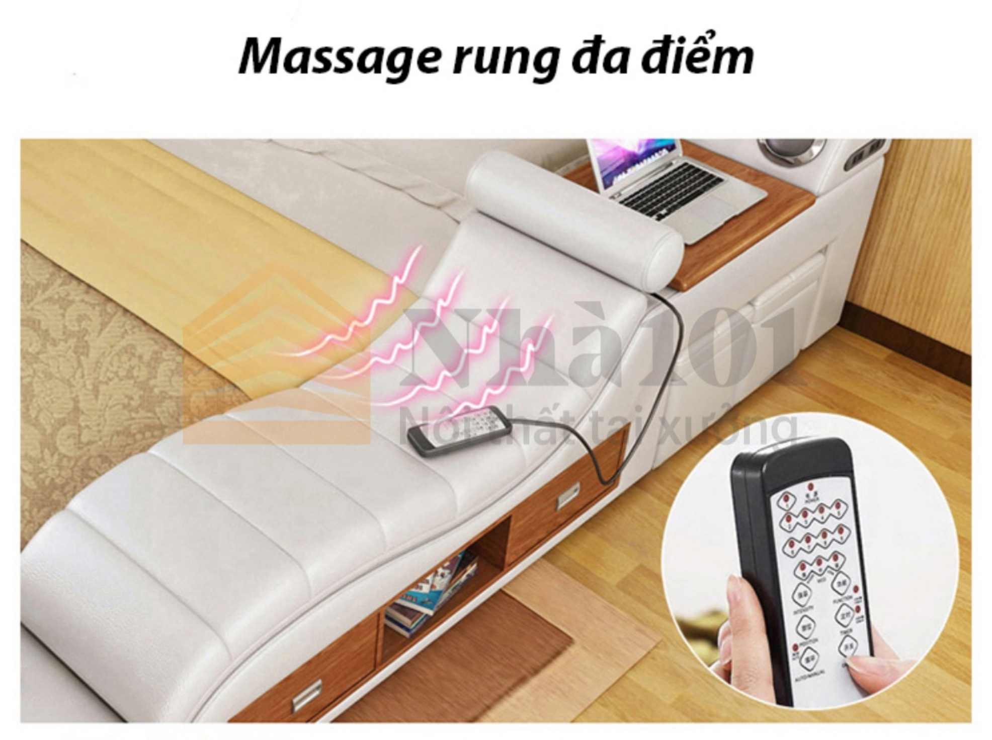 Giường Massage F550, giường massage, giường massage tiện nghi 4