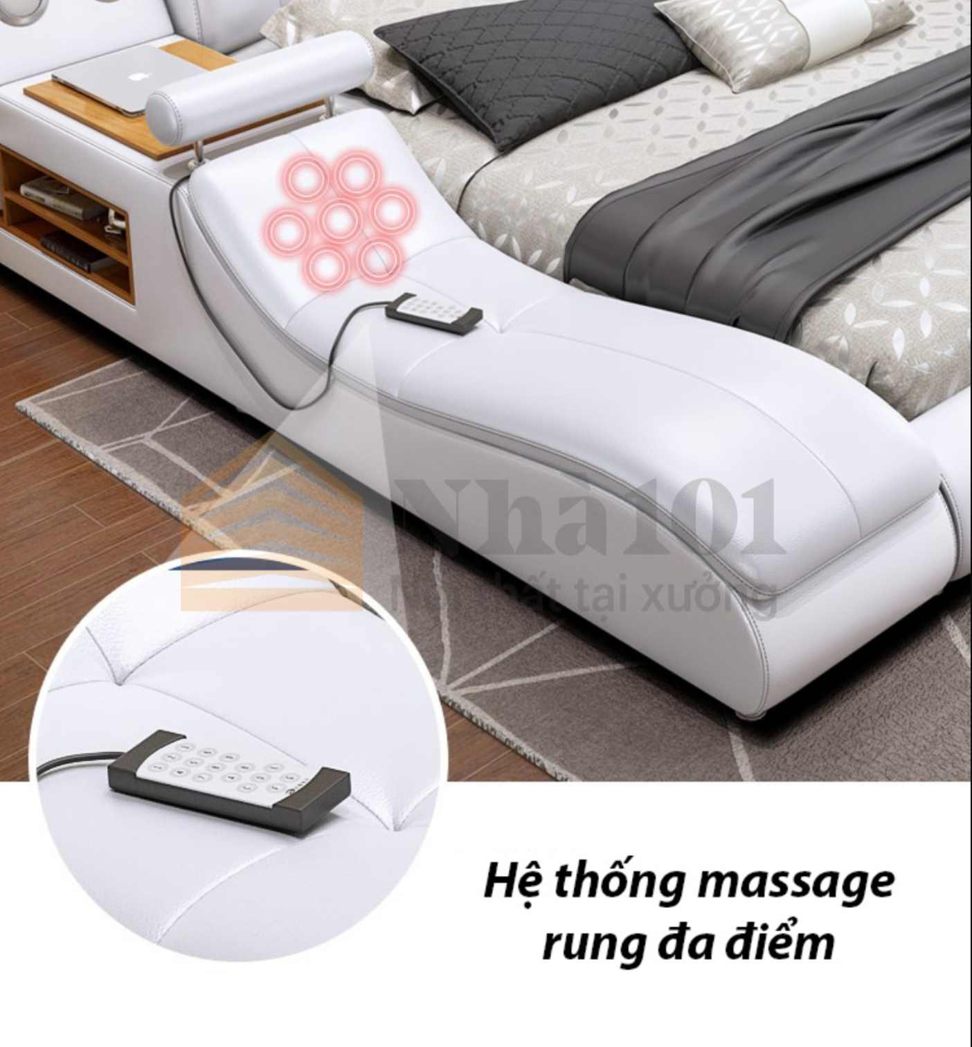 Giường Massage F663, giường massage, giường massage tiện nghi 3