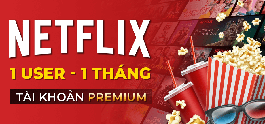Bán tài khoản Netflix Premium for 1 User 1