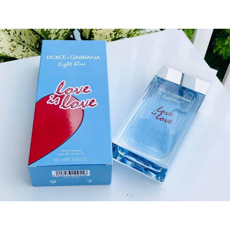 Nước Hoa Nữ D&G Light Blue Love Is Love Pour Femme EDT