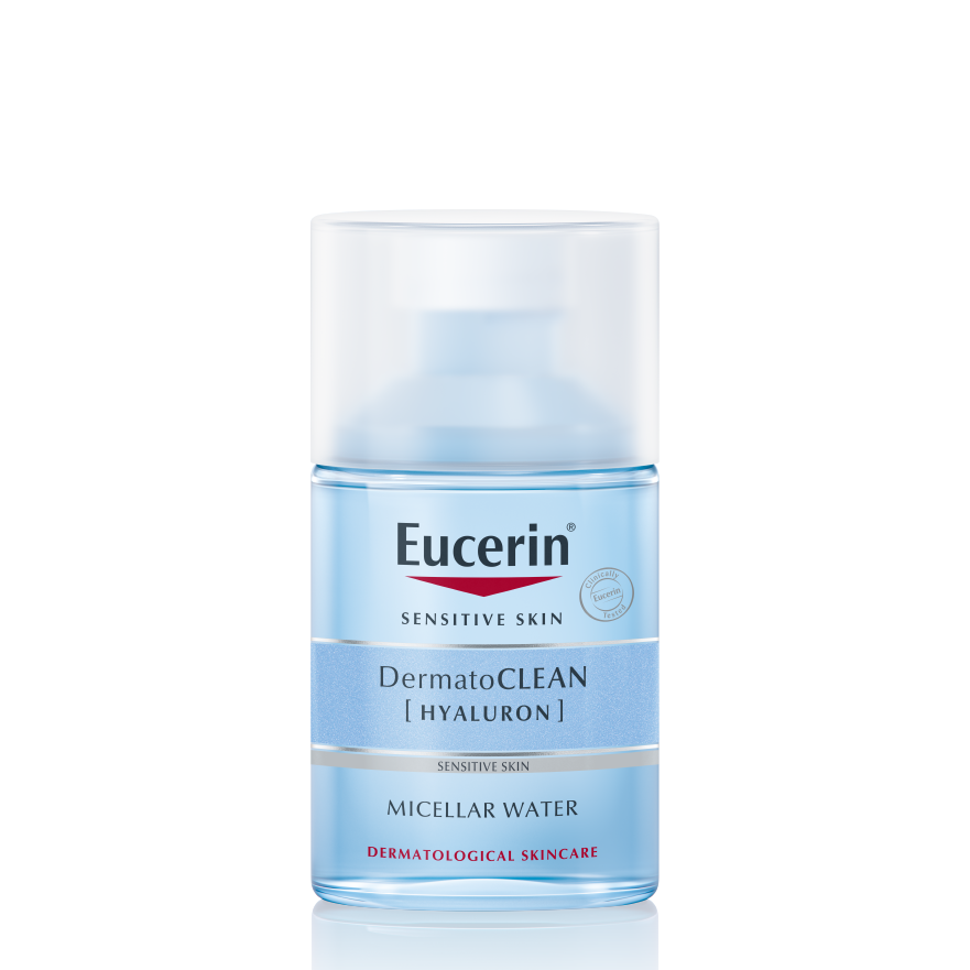 nước tẩy trang da nhạy cảm eucerin dermato clean micellar 3in1 100ml