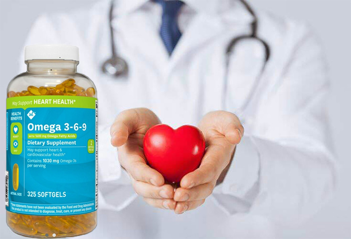 Viên Uống Bổ Sung Dầu Cá Omega 3 6 9 Supports Heart Health 2
