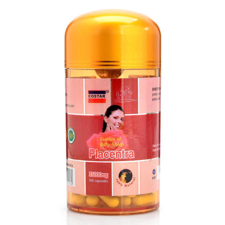 Nhau Thai Cừu Giảm Thâm Nám 35000mg Costar Úc, 100 viên