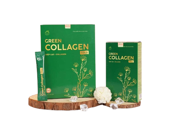 Diệp Lục Collagen Gold - Giúp Dưỡng Da, Mờ Nám Hiệu Quả | Chiaki.vn