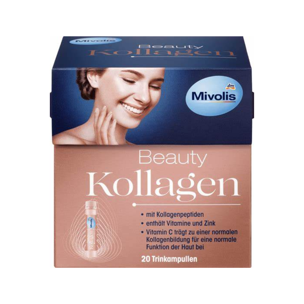 Nước collagen Mivolis Beauty Kollage Đức hộp 20 ống x 25ml | Chiaki.vn