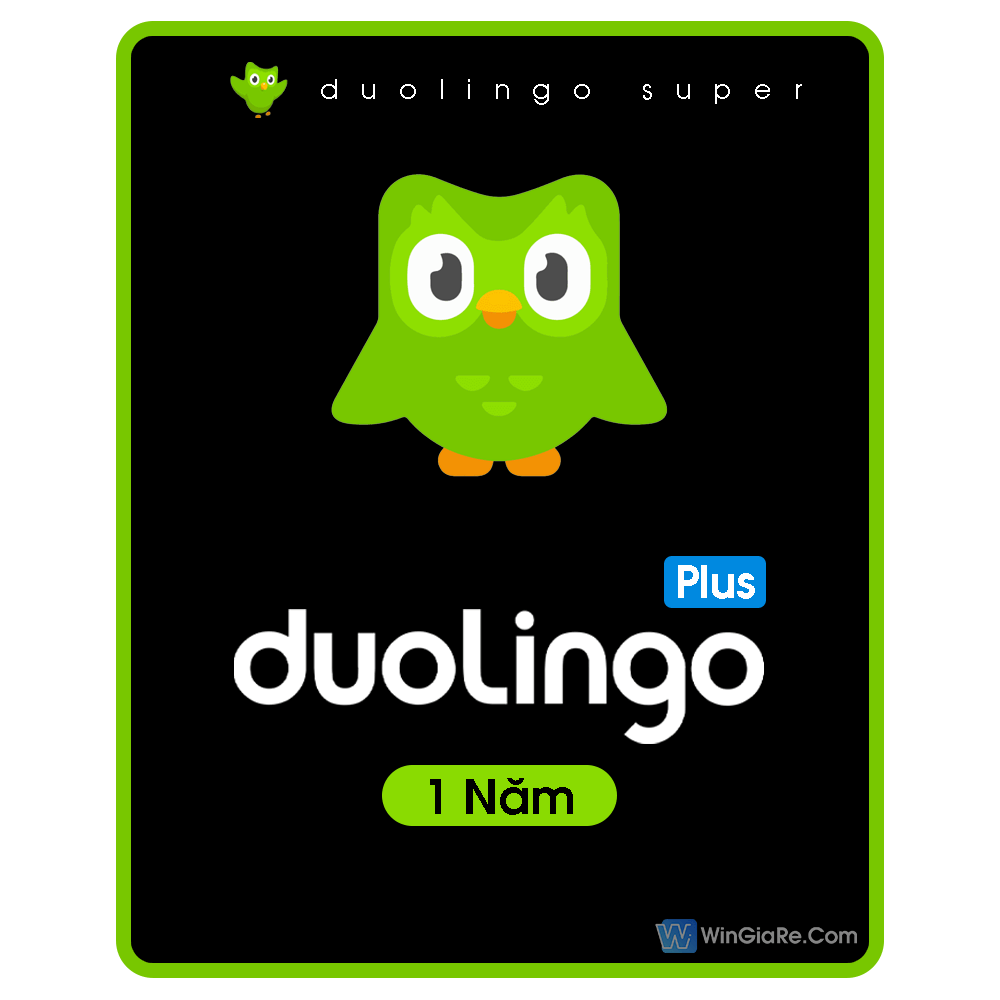 Nâng Cấp Tài Khoản Duolingo Premium Plus 1 Năm Chính Chủ | Chiaki.vn