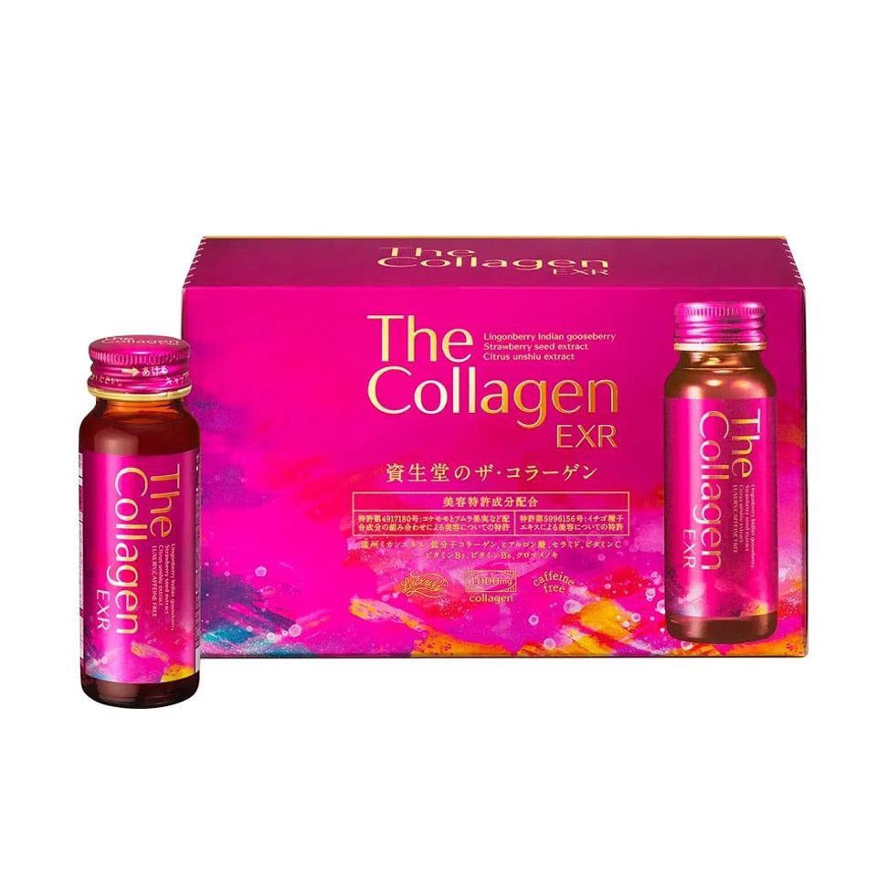 Nước uống The Collagen EXR Shiseido Nhật Bản (Hộp 10 lọ x 50ml) | Chiaki.vn