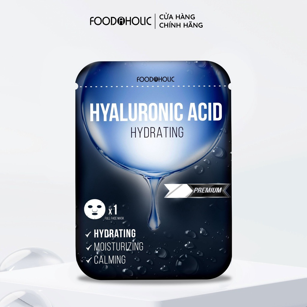Mặt Nạ Hyaluronic Acid Cấp Ẩm Đa Tầng Foodaholic Hyaluronic Acid Hydrating Mask