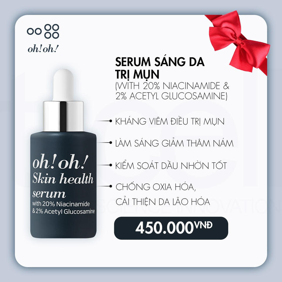 Serum Oh!oh! Skin Health hỗ trợ dưỡng sáng da, giảm thâm nám 3