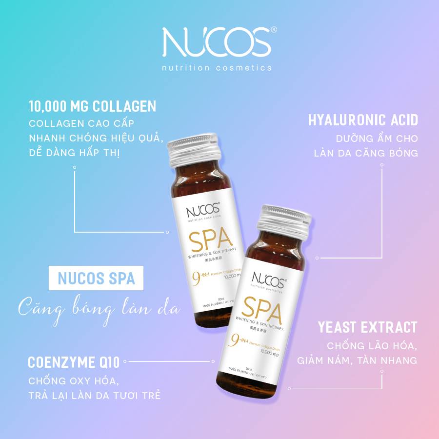 Nước Uống Collagen Nucos Spa Làm Sáng Da 4