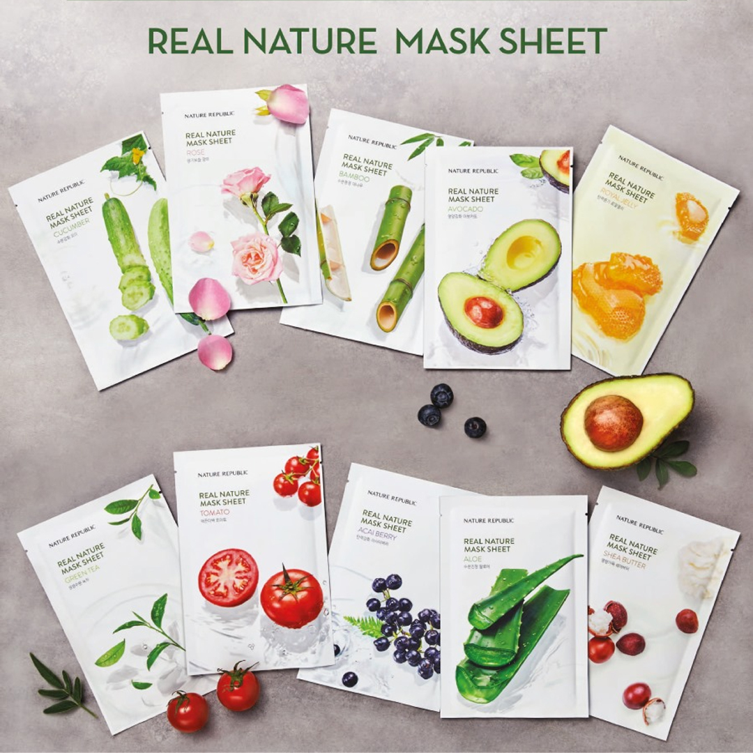 Mặt Nạ Nature Republic Real Nature Mask Sheet 23ml