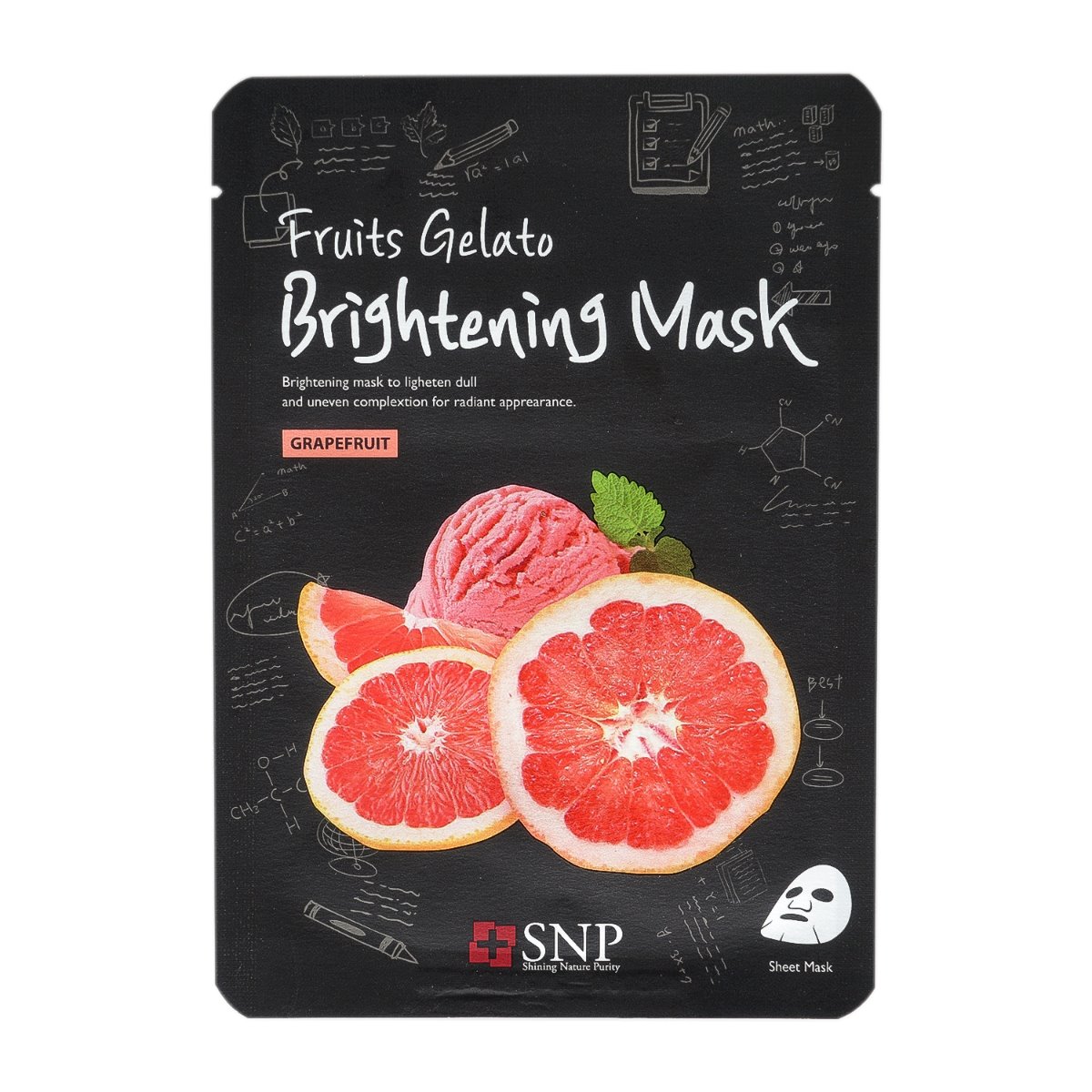 Mặt nạ tinh chất đông lạnh SNP Furits Gelato Mask 2
