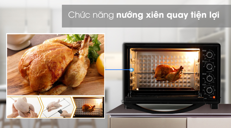 Lò nướng Panasonic NB-H3801KRA 38 lít 7