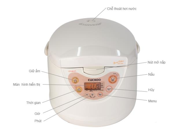 Nồi cơm điện Cuckoo CR-0821FI 1.5 l&iacute;t