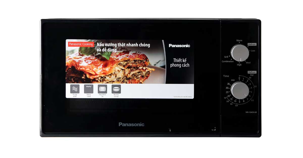 Lò Vi Sóng có nướng Panasonic NN-GM24JBYUE 20L 1