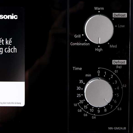Lò Vi Sóng có nướng Panasonic NN-GM24JBYUE 20L 2