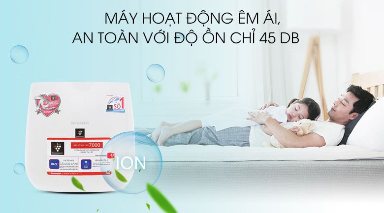Máy lọc không khí Sharp FP-J30E-P 23m2 4