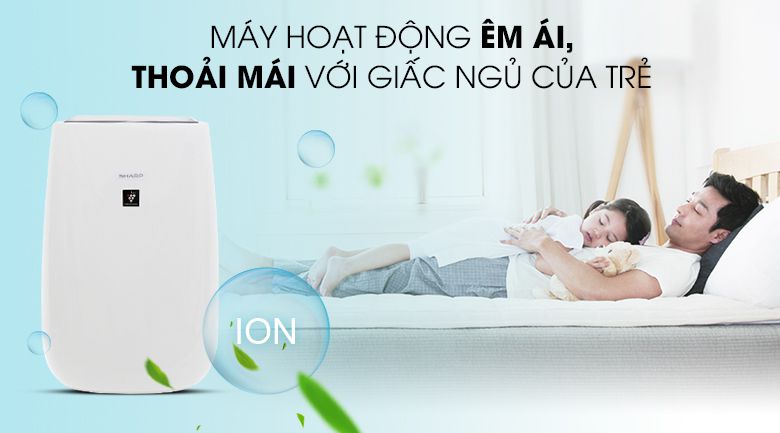 Máy lọc không khí Sharp FP-J40E-W 30m2 2
