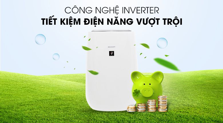 Máy lọc không khí Sharp FP-J40E-W 30m2 9
