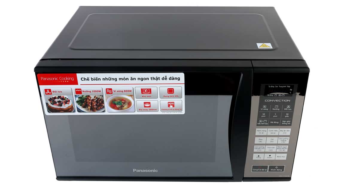 L&ograve; vi s&oacute;ng Panasonic NN-CT36HBYUE 27 l&iacute;t