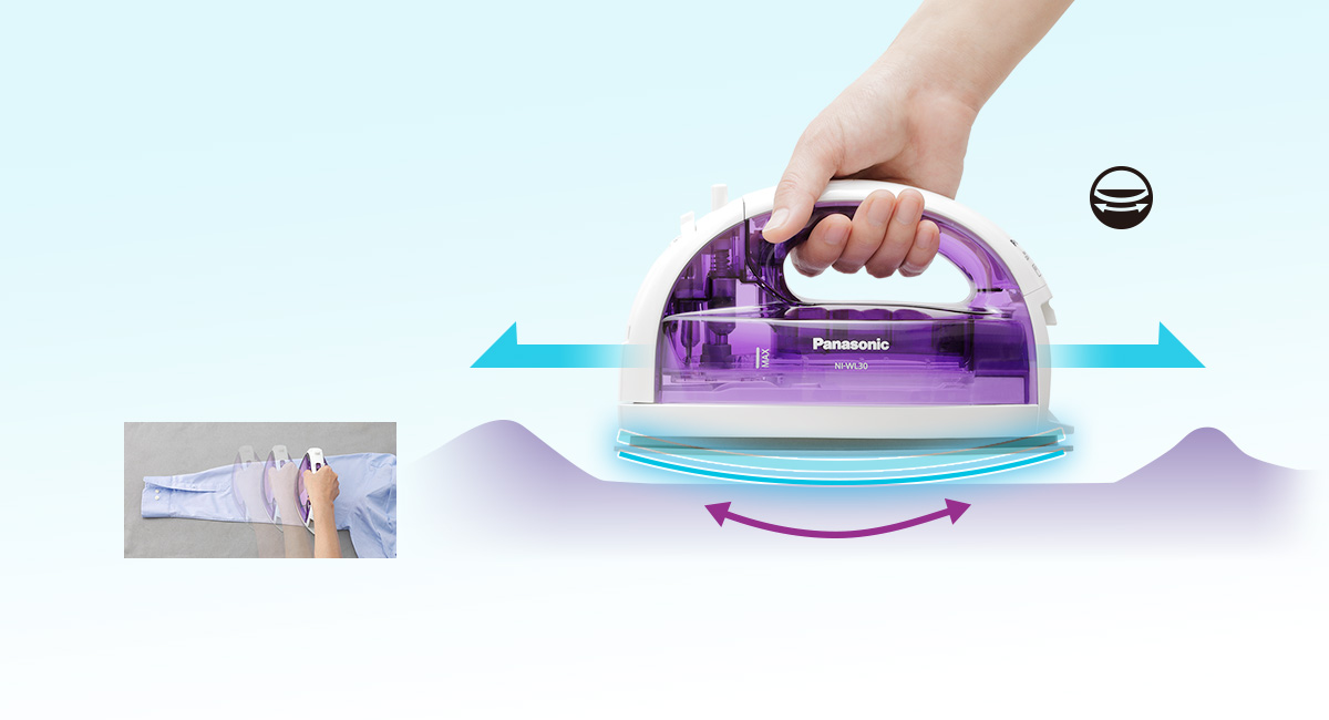 Bàn Là Hơi Nước Không Dây Panasonic NI-WL30VRA 3
