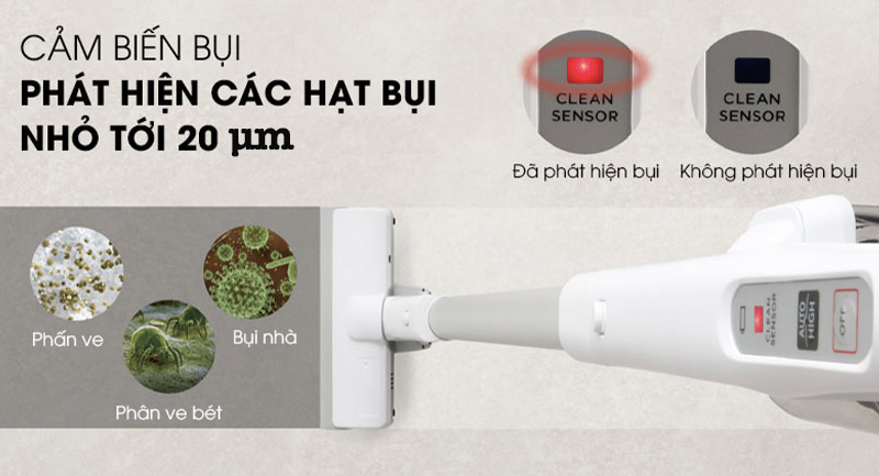 Máy hút bụi không dây Panasonic MC-SB30JW049 270W 5