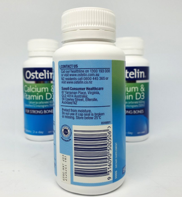 Viên Ostelin Calcium & Vitamin D3 giúp xương chắc khỏe Screenshot 2 83a0c4a638a636e67d6c367093ff45e3