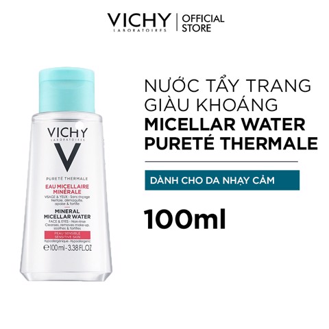 Nước Tẩy Trang Mineral Micellar Water Pureté Thermale Cho Da Nhạy Cảm 100ml 1